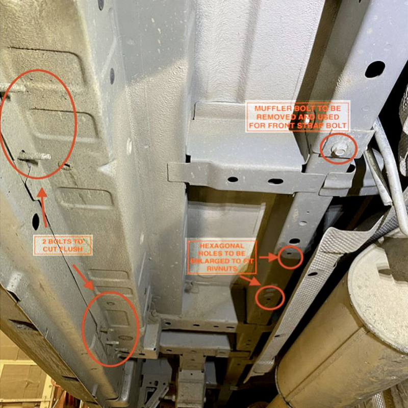 NW Conversions 16 Gallon Transit Undercarriage Water Tank (TR-UC-16)