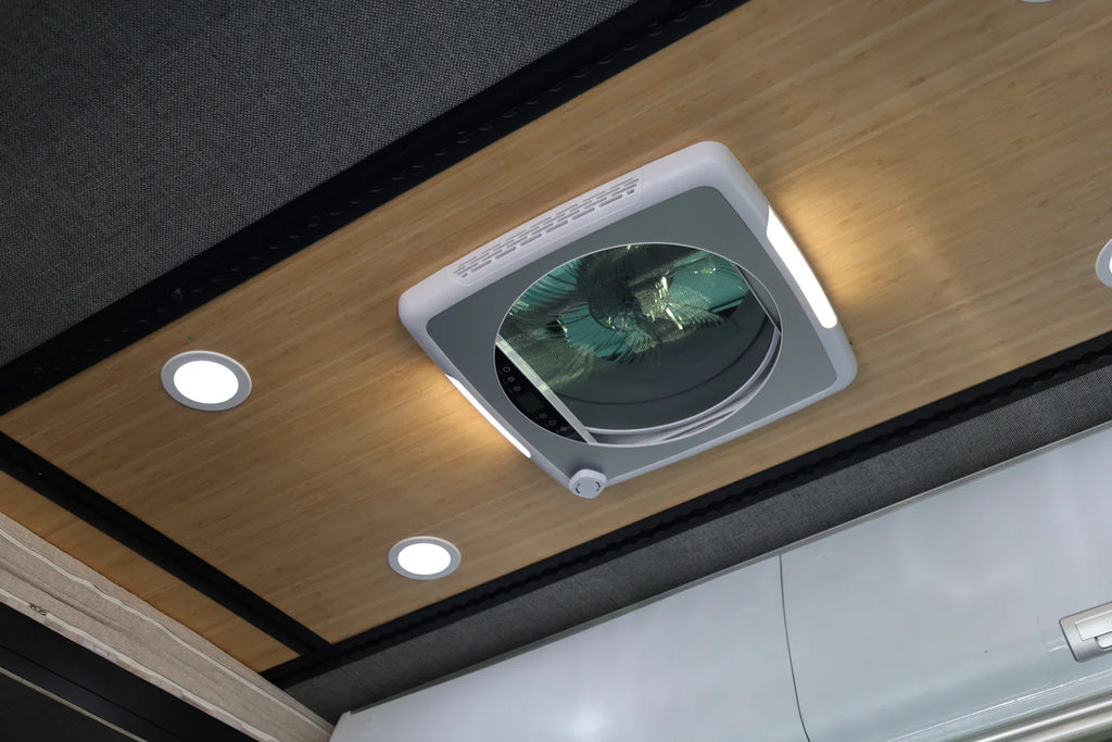 ProBreeze Vent System Brushless Roof Fan - Black Dome