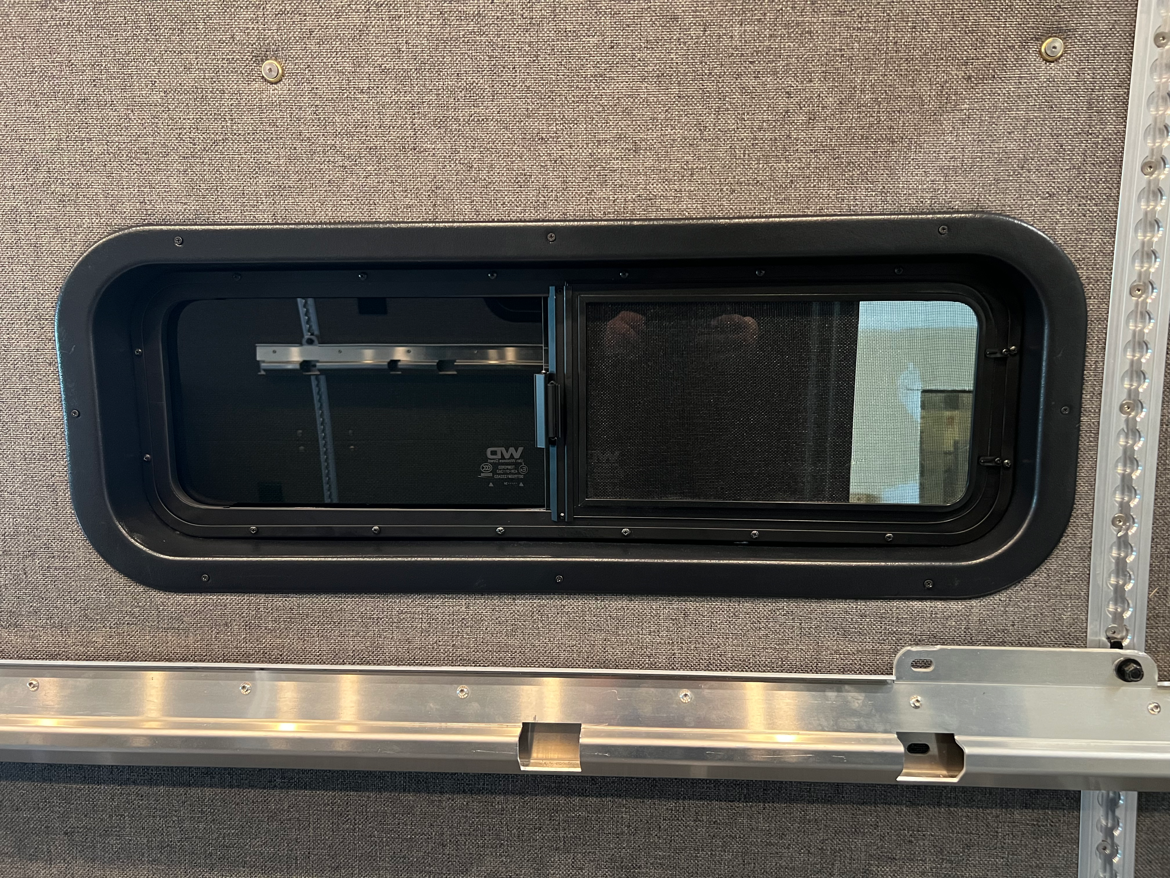 Ford Transit Rear Half-Slider Window Trim Ring