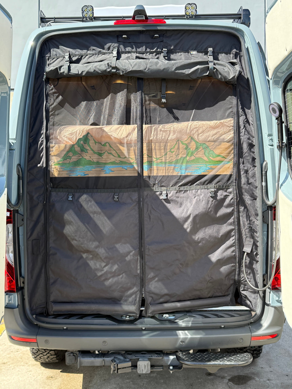 Sprinter Van Rear Door Bug Screen